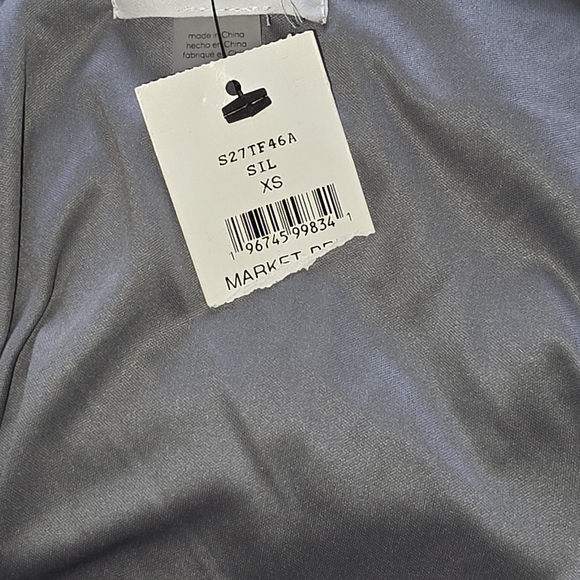 Calvin Klein Arket Silver Sequin Women's Camisole - Picture 2 of 2